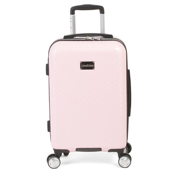 BEBE Light Pink 21in Fernanda Hardside Carry-on Spinner